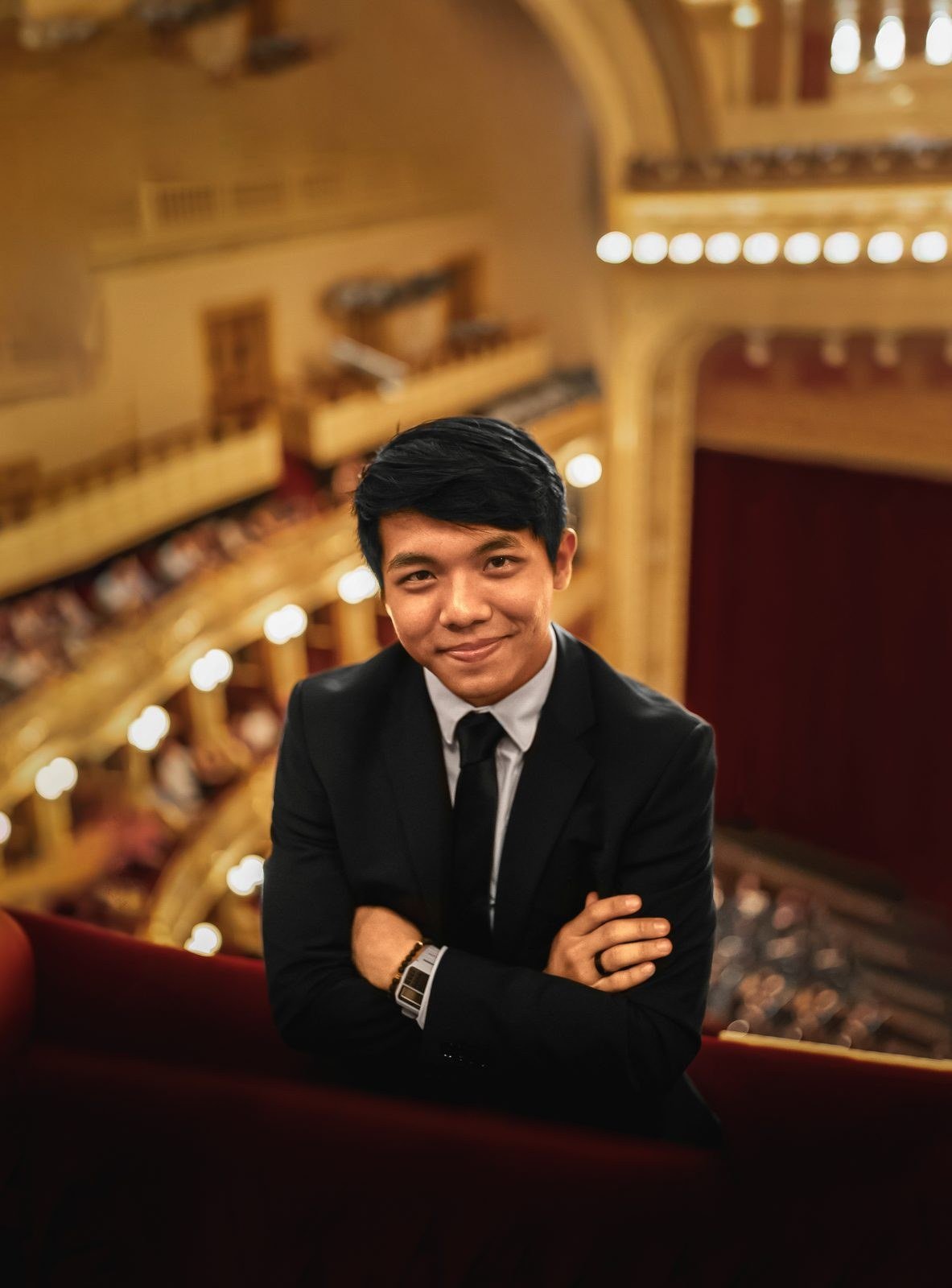 David Stanley NTM at a theater in Prague